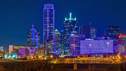 Dallas Skyline Night
